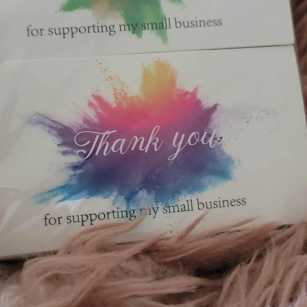 💍 (60) THANK YOU cards